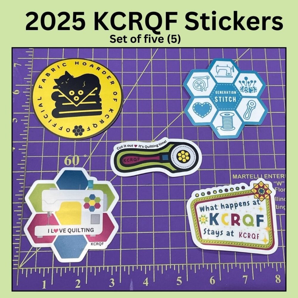 KCRQF Vinyl Sticker Set