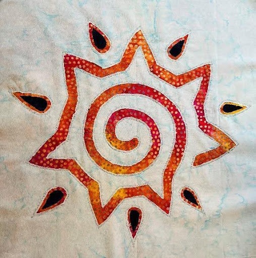 Featured image for “Stack and Snip Sunshine – Reverse Applique “Molas””